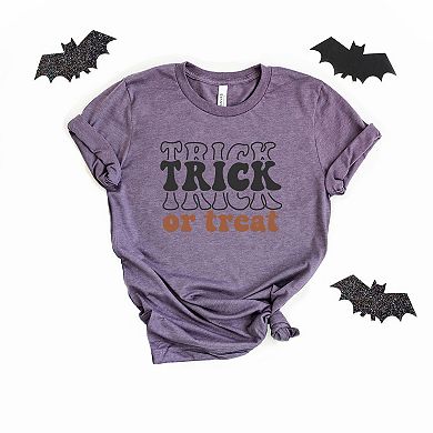 Simply Sage Market Trick Or Treat Stacked Short Sleeve Tee