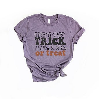 Simply Sage Market Trick Or Treat Stacked Short Sleeve Tee