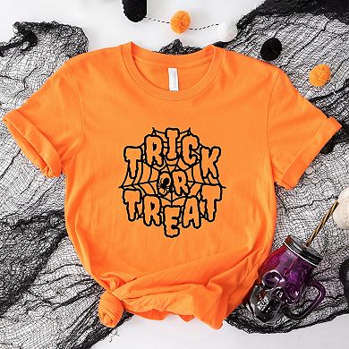 Simply Sage Market Trick Or Treat Web Short Sleeve Tee
