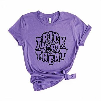 Simply Sage Market Trick Or Treat Web Short Sleeve Tee