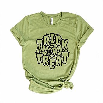 Simply Sage Market Trick Or Treat Web Short Sleeve Tee