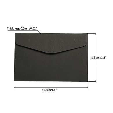 Mini Envelopes, Paper Blank Small Items Storage Business Card Holder for Greeting Note Party