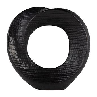 Sagebrook Home Abstract Circular Cutout Decorative Object Sculpture