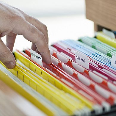 Manila Folders Letter Size Manila Folders 1/3 Cut Paper Organizer Bulk For Classroom Home Office