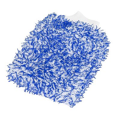 Pair Coral Fleece Car Wash Mitt Microfiber Glove Double Sided Dirt Washing Tool