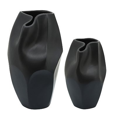 Sagebrook Home Ceramic Elegant Decorative Vase For Stylish Interiors
