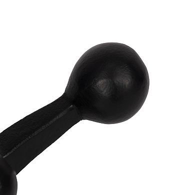 Sagebrook Home Aluminum Jacks Sculpture - Unique Decorative Object for Modern Home Decor