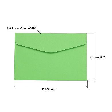 Mini Envelopes Paper Blank Small Items Storage Business Card Holder for Greeting Note Party