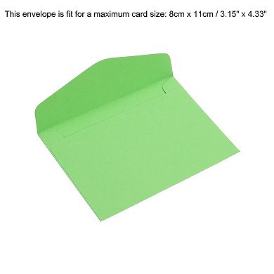 Mini Envelopes Paper Blank Small Items Storage Business Card Holder for Greeting Note Party