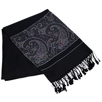 Women's Lightweight Pashmina Floral Paisley Scarves