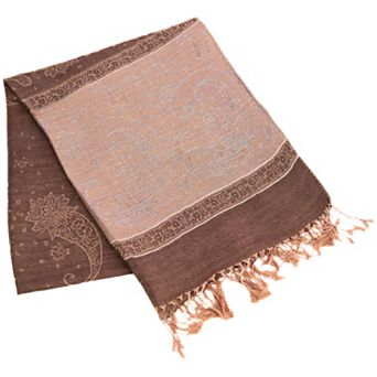 Women's Lightweight Pashmina Floral Paisley Scarves