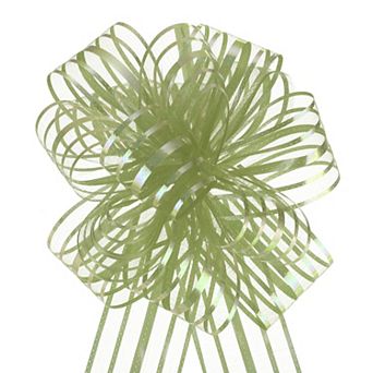 Organza Large Pull Bow Gift Wrapping Bows Ribbon Chiffon Yarn For Wedding Basket Presents