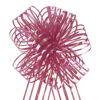 Organza Large Pull Bow Gift Wrapping Bows Ribbon Chiffon Yarn for Wedding Basket Presents