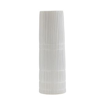 Sagebrook Home Modern Neutral Ceramic Vase