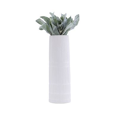 Sagebrook Home Modern Neutral Ceramic Vase