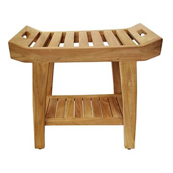 Teak Ramiroya Shower Stool