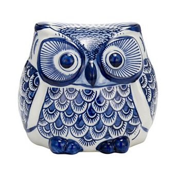 Sagebrook Home Ceramic Owl Figurine