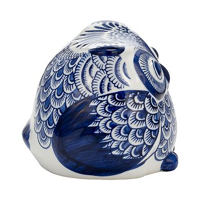 Sagebrook Home Ceramic Owl Figurine