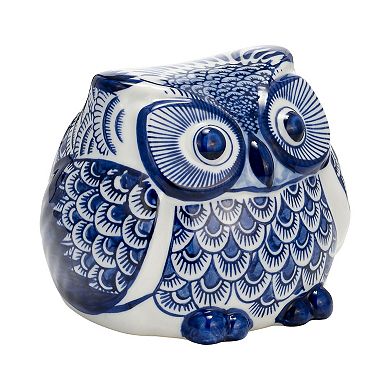 Sagebrook Home Ceramic Owl Figurine