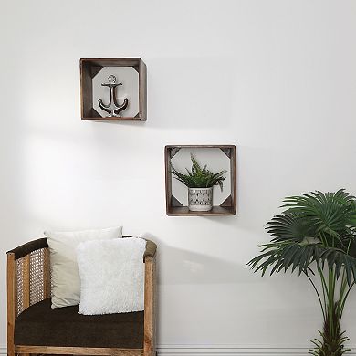 Silver Anchor Abstract Sculpture For Office, Room Bedroom Decor, Decorative Ceramic Desktop Statue