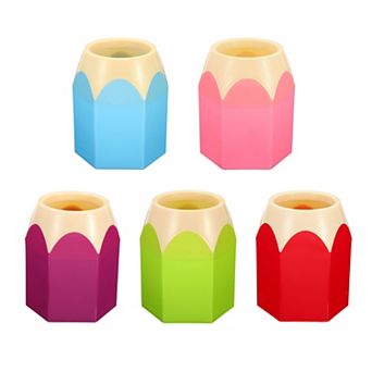Pencil Holder Pen Holder For Desk Pencil Holders Organizer Pencil Shape, 5 pc