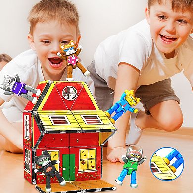 Picassotiles Pete The Cat Magnetic Characters - 6 Pieces