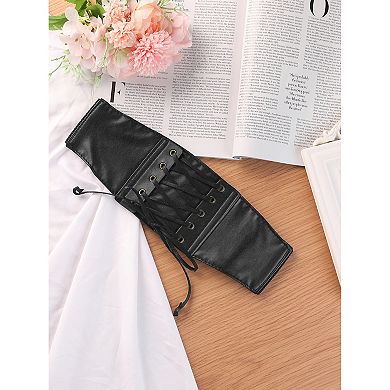 Women's Press Stretch Corset Waist Cinch Belt Band