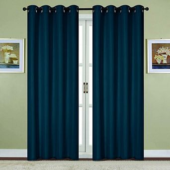 Kennedy Elegant Design Window Treatment Grommet Curtain Panel