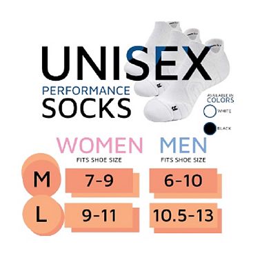 Running Performance No Show Ankle Hi 1 Pair Socks