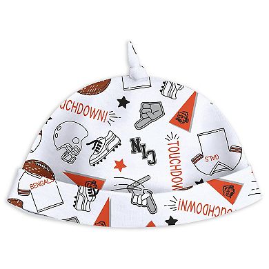 Newborn & Infant WEAR by Erin Andrews Cincinnati Bengals Sleep & Play Set