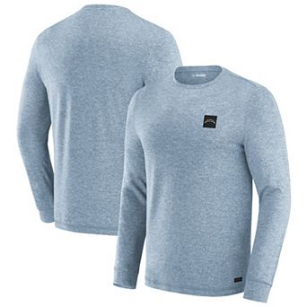Men's J. Palmer Blue Los Angeles Chargers Four Down Long Sleeve T-Shirt