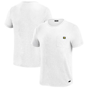 Men's J. Palmer White Michigan Wolverines In-The-Pocket T-Shirt