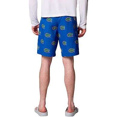 Men's Columbia Royal Florida Gators Big & Tall Backcast Shorts