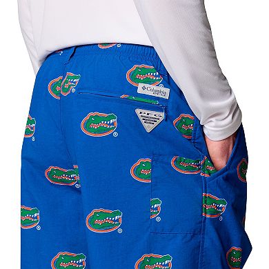 Men's Columbia Royal Florida Gators Big & Tall Backcast Shorts