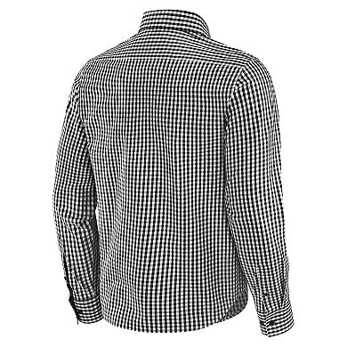 Men's J. Palmer Black Philadelphia Eagles Dual Threat Long Sleeve Button-Up Shirt
