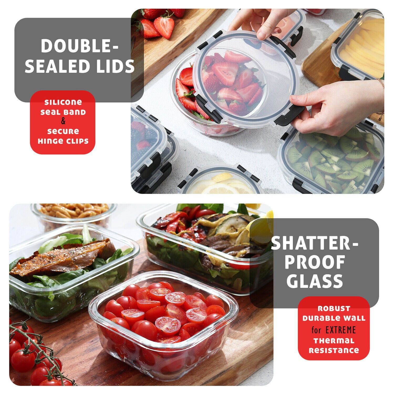 Keepeez Food Storage Containers - Thumbnail 3