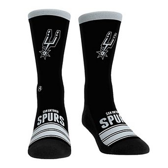 Unisex Rock Em Socks San Antonio Spurs Gametime Stripe��Crew Socks