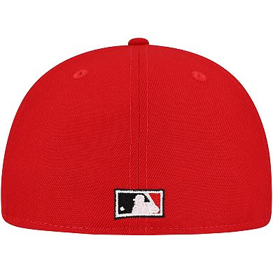 Men's New Era Red Cincinnati Reds Duo Logo 2.0 59FIFTY Fitted Hat