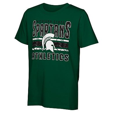 Youth Michigan State Spartans In the Mix T-Shirt Combo Set