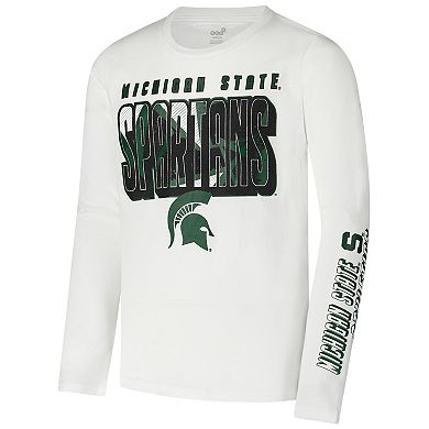 Youth Michigan State Spartans In the Mix T-Shirt Combo Set