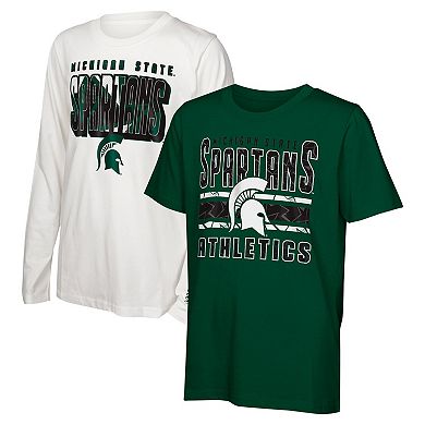 Youth Michigan State Spartans In the Mix T-Shirt Combo Set
