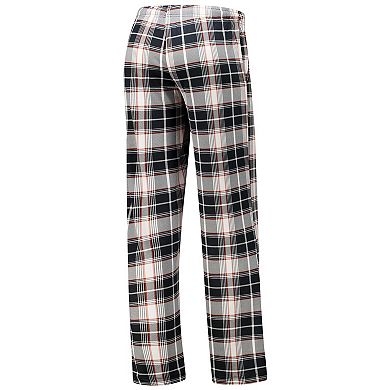 Women's Concepts Sport Black Cincinnati Bengals Ashford Plaid Knit Pants
