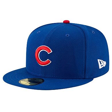 Men's New Era Royal Chicago Cubs Buck O'Neil On Field 59FIFTY Fitted Hat