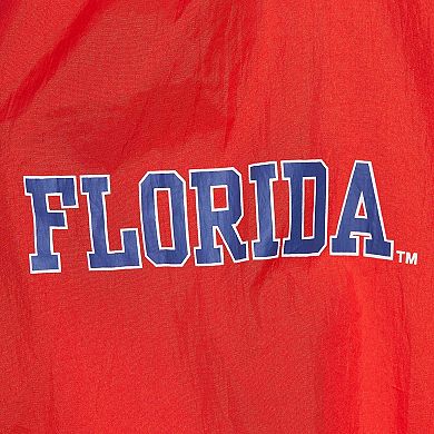 Men's Mitchell & Ness White Florida Gators Big Shot Premium Full-Zip Windbreaker