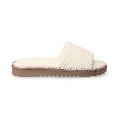 Sonoma Goods For Life Futuraa Ribbed Slide Slippers