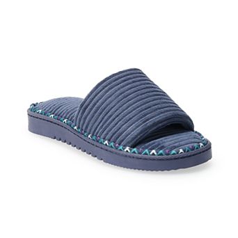 Sonoma Goods For Life® Futuraa Ribbed Slide Slippers