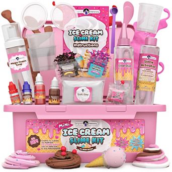 Mini Ice Cream Slime Kit, Slime Kit To Make Ice Cream Slimes