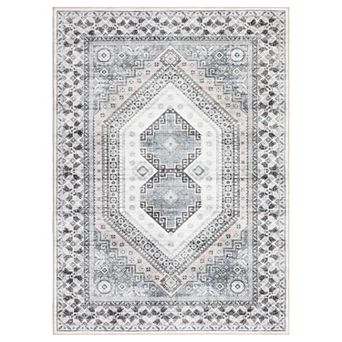 Garvee Vintage Boho Washable Rug Soft Farmhouse Throw Carpet
