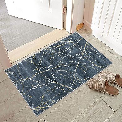 Garvee Indoor Modern Area Rug Weave Pattern Soft Shaggy Floor Carpet