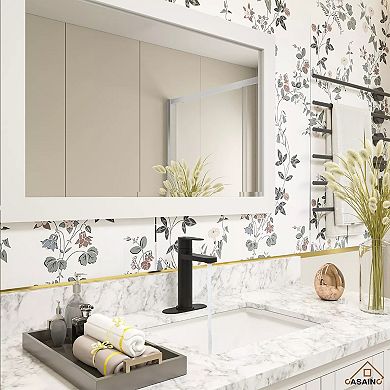 Casainc Dual-control Sensor Bathroom Sink Faucet Smart Basin Faucet
